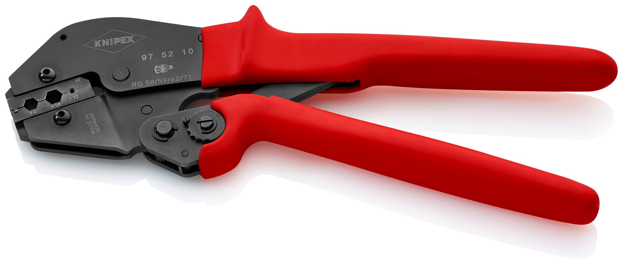 Crimping Pliers For COAX, BNC and TNC Connectors, 10 in.