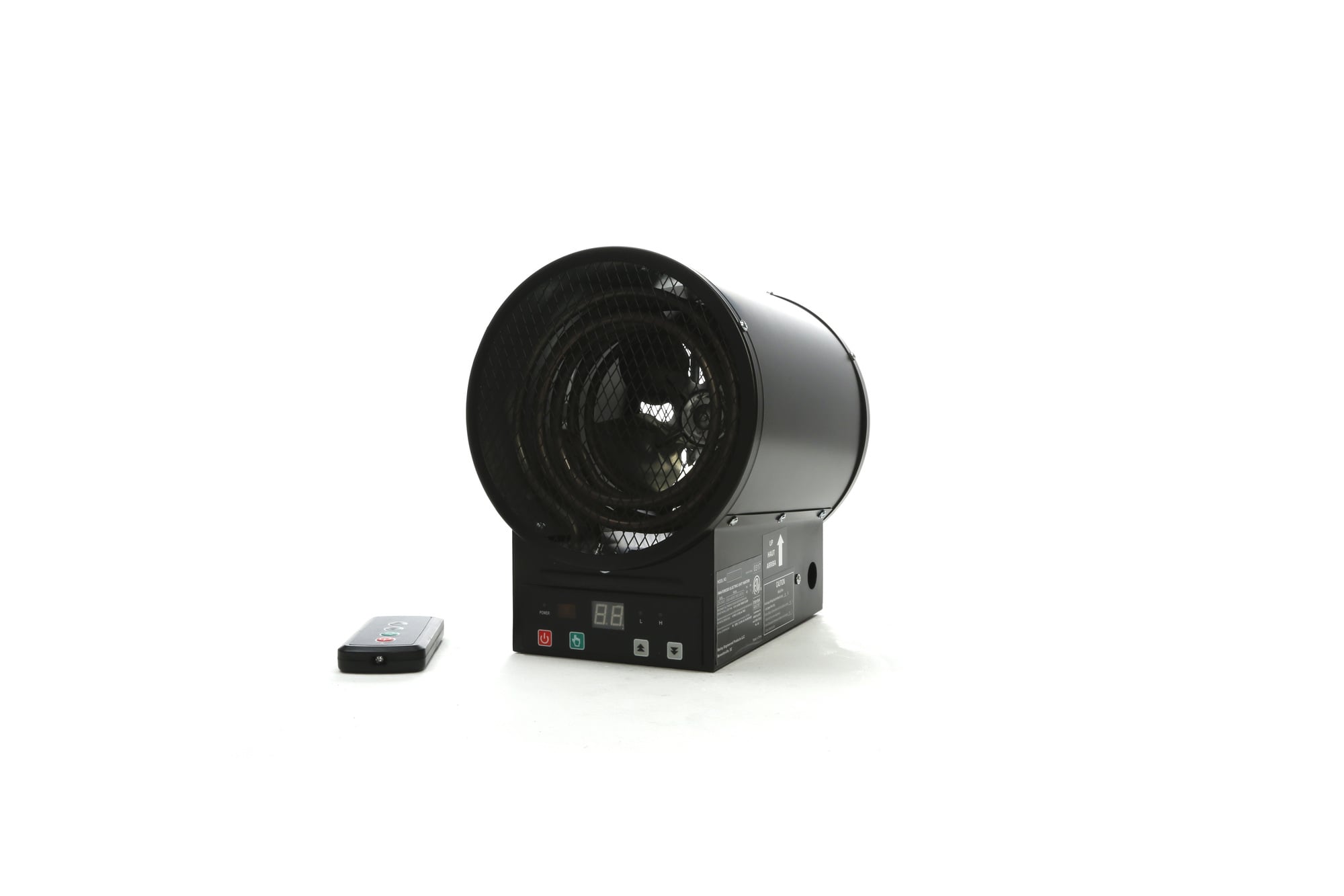 GARAGE HTR,REMOTE,4800W,240V For spaces that need plenty of heating power, Unit Heaters deliver. They are strong enough to be used for primary heat and are versatile enough to integrate with existing ductwork or in standalone settings. Specialized unit heaters fit into tight spaces with almost zero clearance.
