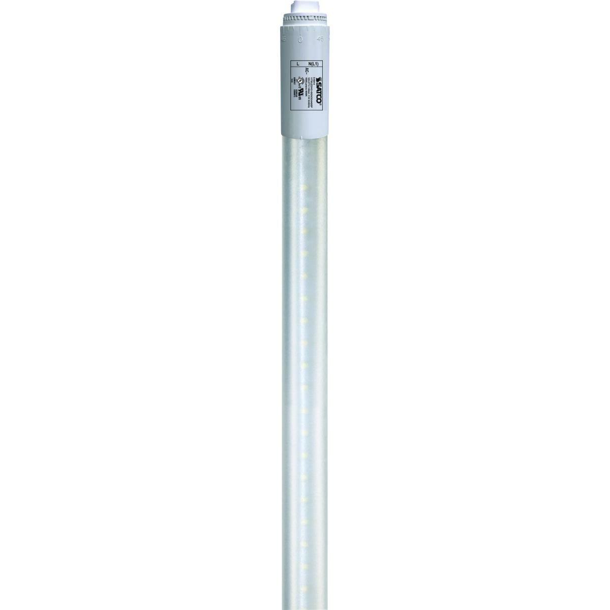 11-Watt T8 LED - 4000K - 1500 Lumens - 120-277 Volts - Double Side LED - Type B - Ballast Bypass - Single Ended-Wiring