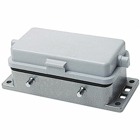 Double post panel base with access cover for use with series B16, T16, C6 and DD72.
