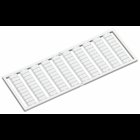 WSB marking card; as card; MARKED; 31 ... 40 (10x); not stretchable; Vertical marking; snap-on type; white