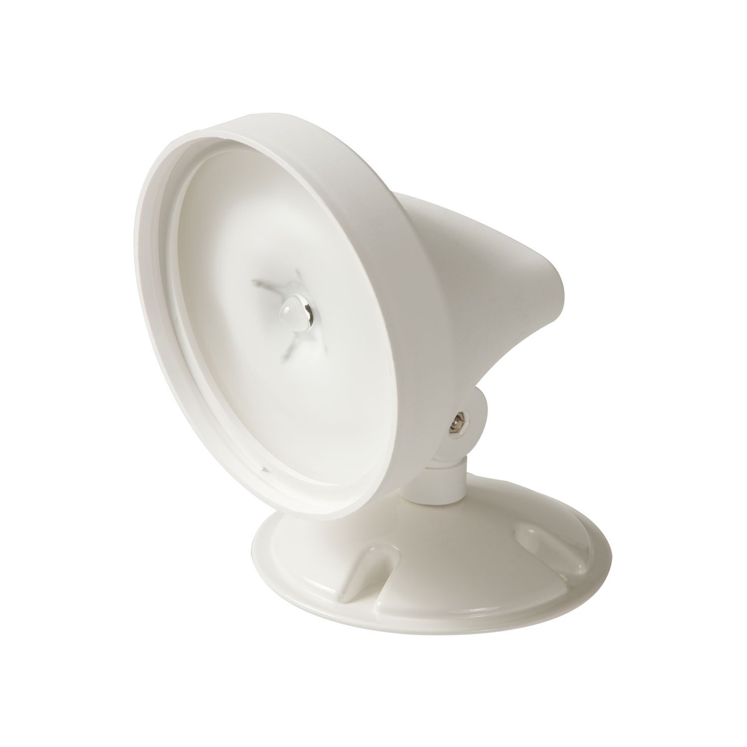 Plastic remote, two head, 25 feet coverage, white