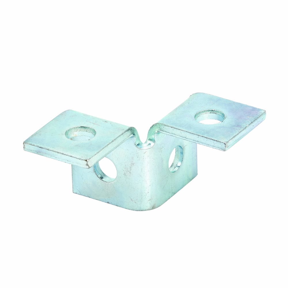Eaton B-Line series corner connection, 2.06" H x 3.5" L x 1.62" W, Steel, DURA GREEN, 1/4" Gauge