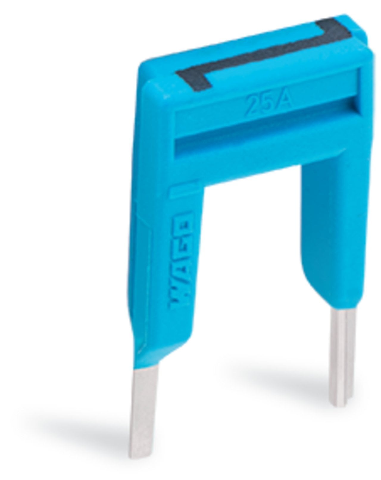 Continuous jumper; from 1 to 3; insulated; blue