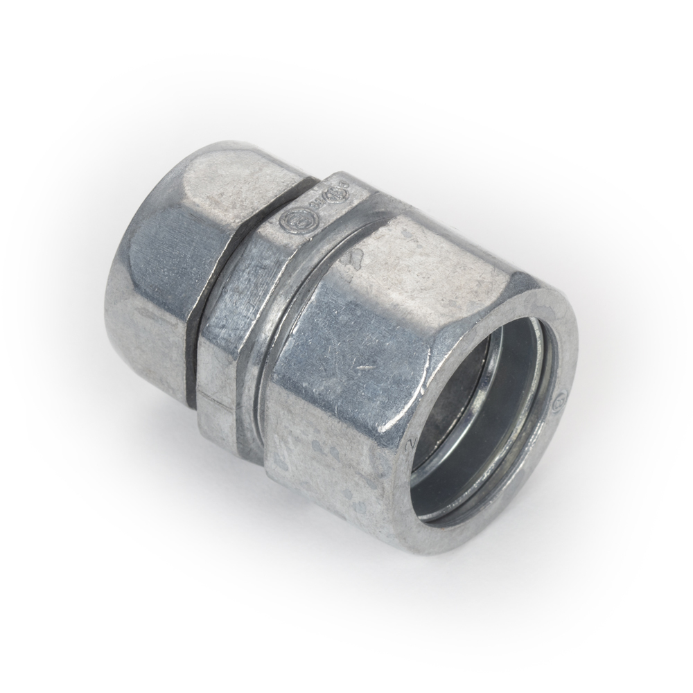 Compression Transition Coupling, Rigid/IMC to EMT, Zinc Die Cast 3/4 Inch