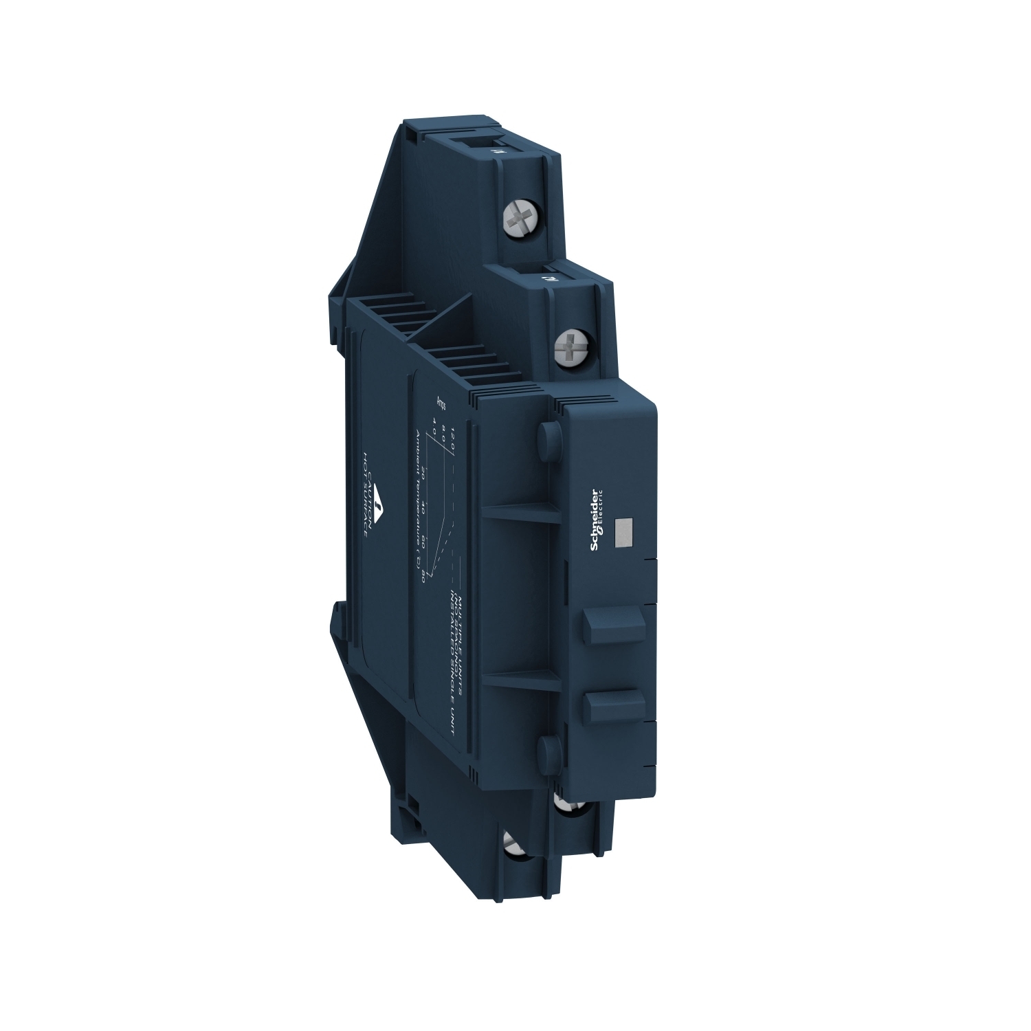 single phase relay, Harmony Solid State Slim Relays, 12A, DIN rail mount, random swtching, input 4 to 32V DC, output 24 to 280V AC