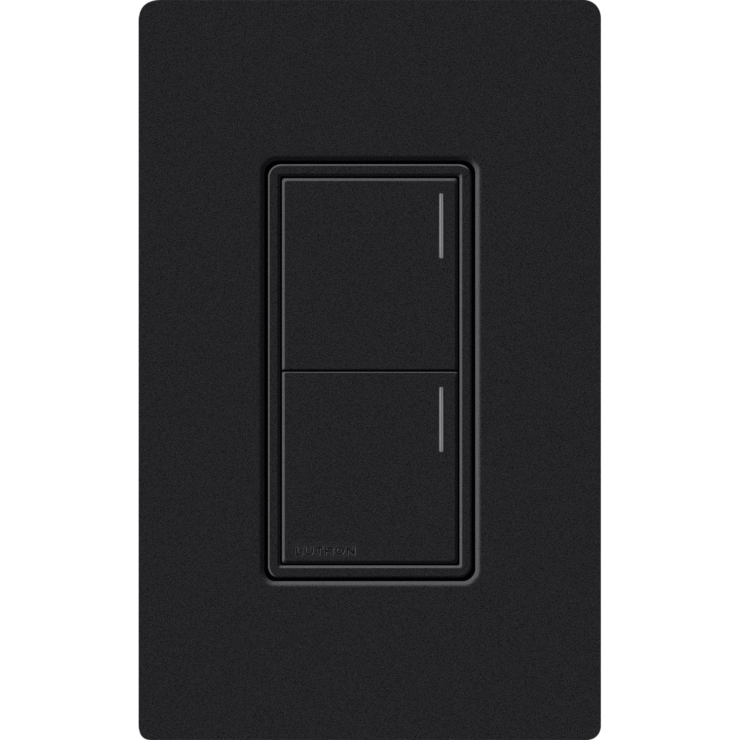 Lutron RadioRA 3 Sunnata RF 2-Button Keypad - Midnight