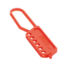 Non-Conductive Plastic lockout hasp with
