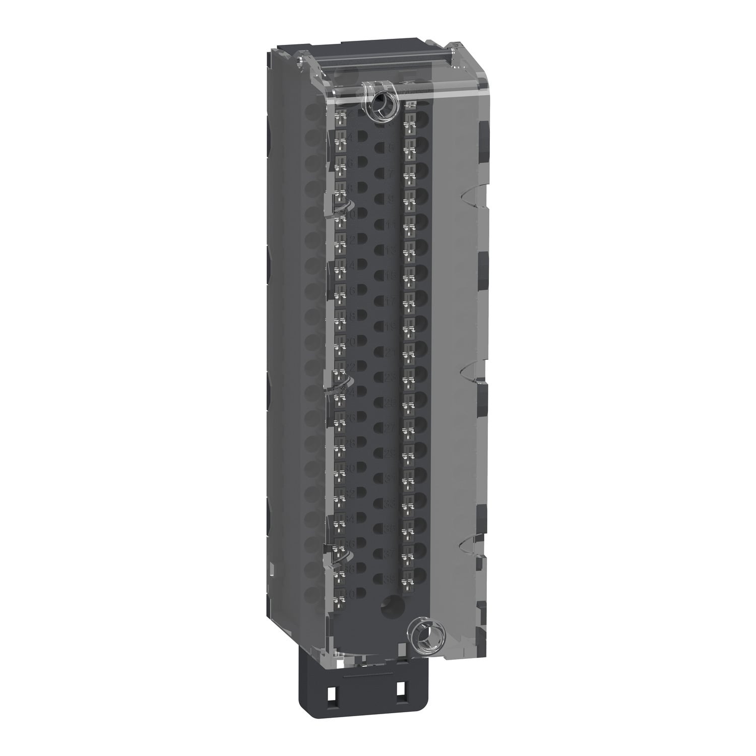 terminal block, Modicon X80, 40-pin removable spring