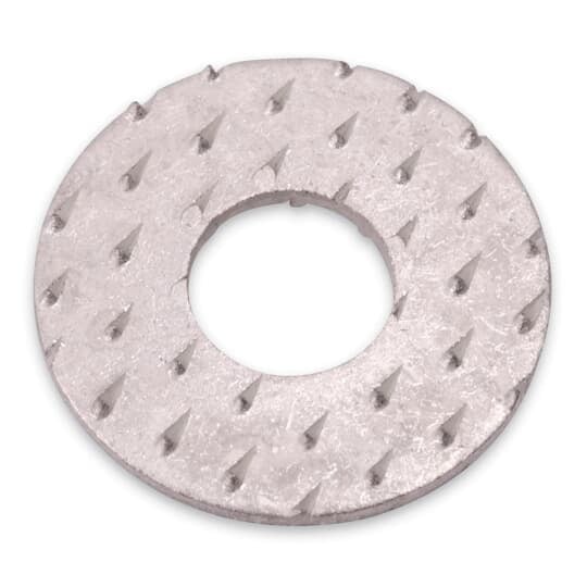 Transition Washer for Connecting Aluminum/Aluminum, Aluminum/Copper and Aluminum/Copper Lugs and Bus Bar,Outer Diameter 17.3mm (0.68 Inch), Inner Diameter 6.9mm (0.27 Inch), Stud Size 1/4 Inch, Copper Alloy, Tin Plated