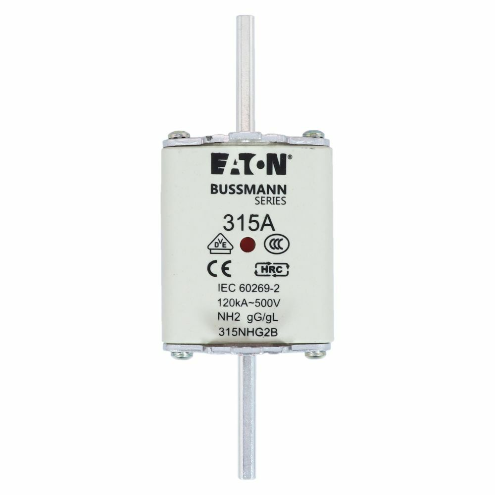 Fuse-link, low voltage, 315 A, AC 500 V, NH2, gL/gG, IEC, dual indicator