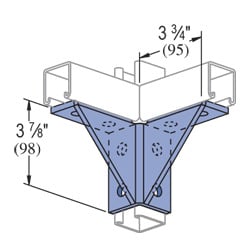 UNISTR P2226 EG FITTING,WING,CORNER