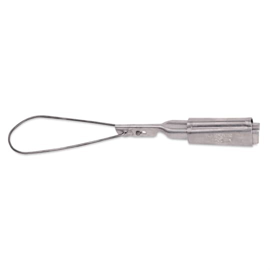 Aluminum Service Entrance Wedge Clamp and Slider for Wire Range: 4/0-2/0 ASCR, 4/0-2/0 AAAC, 4/0 Str.-2/0 Str. Flexible Bail, Color Code Red