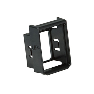 Connector Adapter Bezel, For Commscope Wallplates, Black