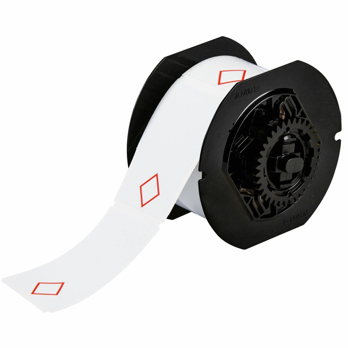 Lbl Vinyl 2.165in x 3.346in RD/WT 340/RL
