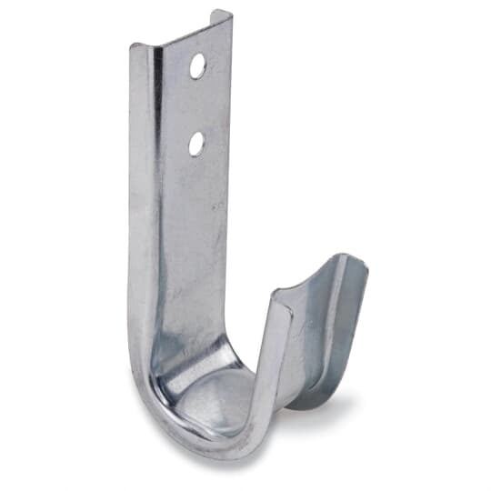 Hook, Cable Support, Diameter 1-5/16 Inch, Steel, Clips to #12 Drop Wire Through 3/8 Inch Rod