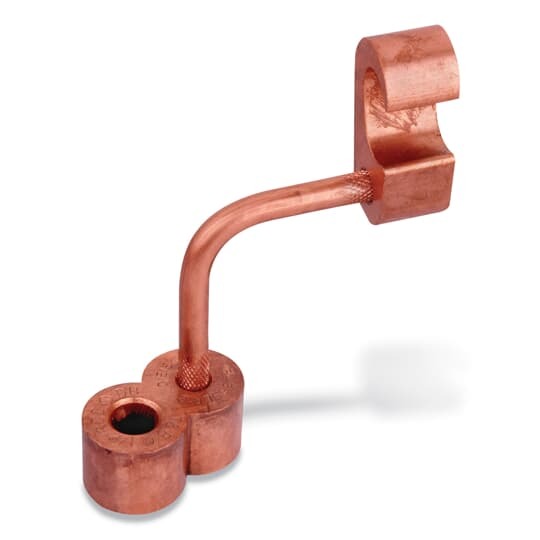 E-Z-Ground Figure 6-8 Copper Compression Ground Rod To Grid Connector for Cable Range 250 kcmil - 500 kcmil, Ground Rod 3/4