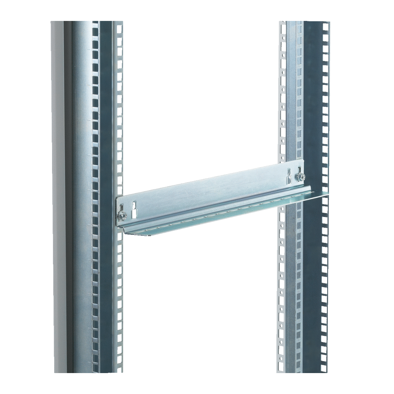Rack-Mount Support Guides, 417mm, Plated, Steel