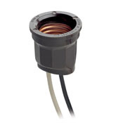 Incandescent Lampholder, Phenolic Pan, Medium Base