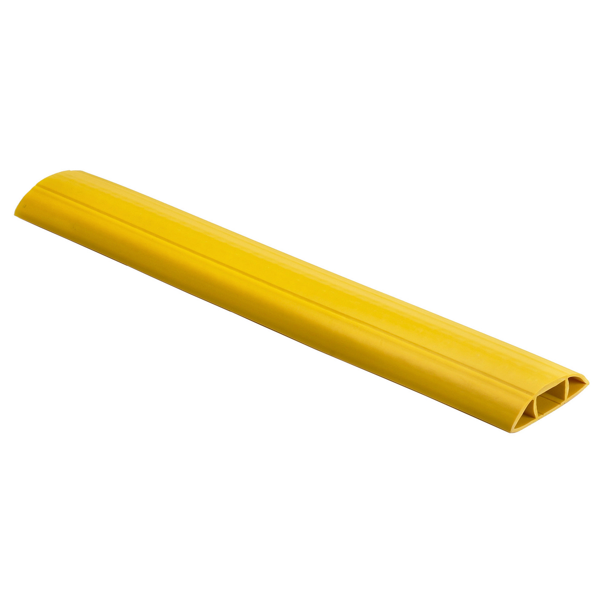 Kellems Wire Management, FloorTrak Flexible Non-Metallic Cover for Cables, Size 10, Yellow, 5'