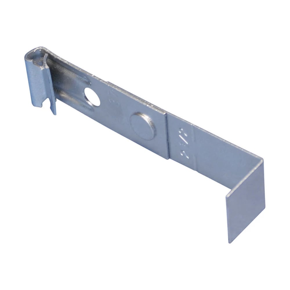 Adjustable Far-Side Box Support, Spring Steel, 2 1/2", 3 5/8" Stud