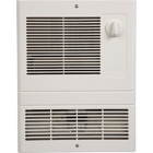 Wall Heater, High-Capacity, 1000W Heater, White Grille, 120/240V.