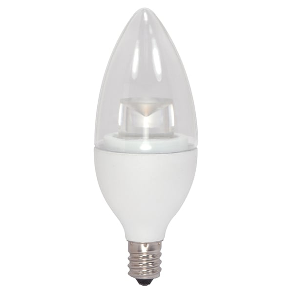 Candle LED Light, Designation: 4.5W Torpedo LED - Candelabra Base - 2700K - 120V