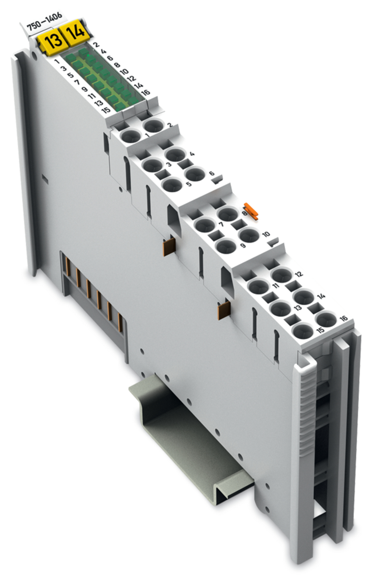 16-channel digital input; 24 VDC; 0.2 ms