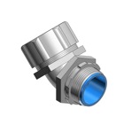 3/8 Inch 45 Degree Malleable Iron Insulated Liquidtight Connector