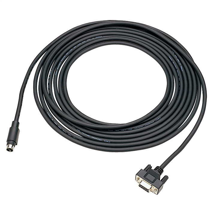 Q Series RS-232 Cable, 5M, GP4000/AGP/AST* COM1 to Mitsubishi Q series PLC