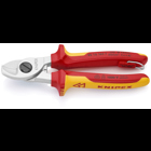 Cable Shears-1000V Insulated, Tethered Attachment, 6 1/2 in.