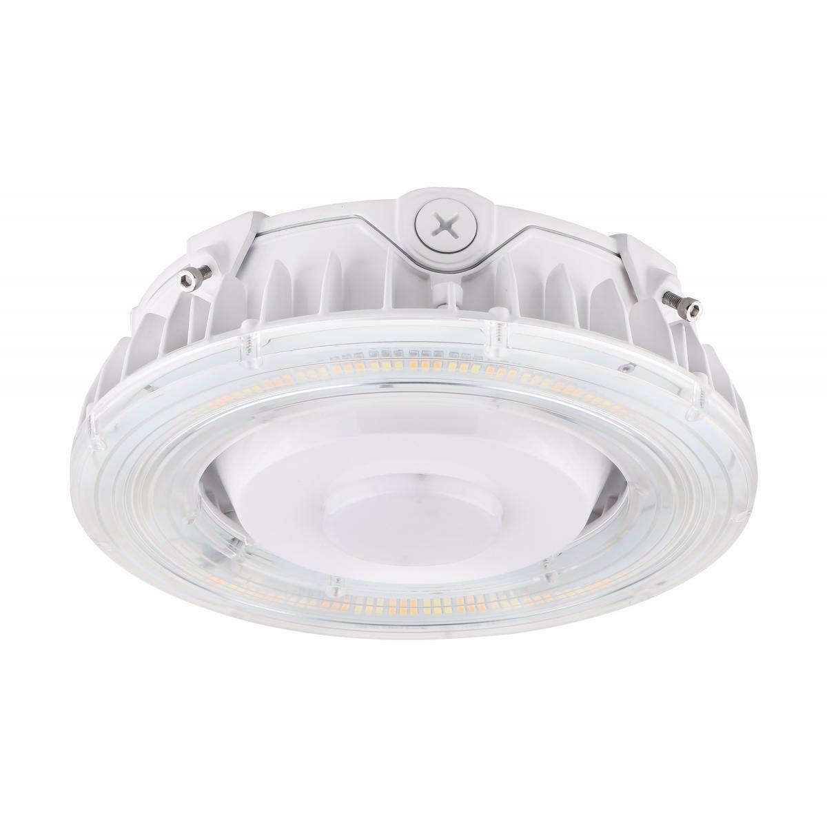 LED Canopy Fixture - 25 Watt - CCT Selectable - White Finish - 100-277 Volts