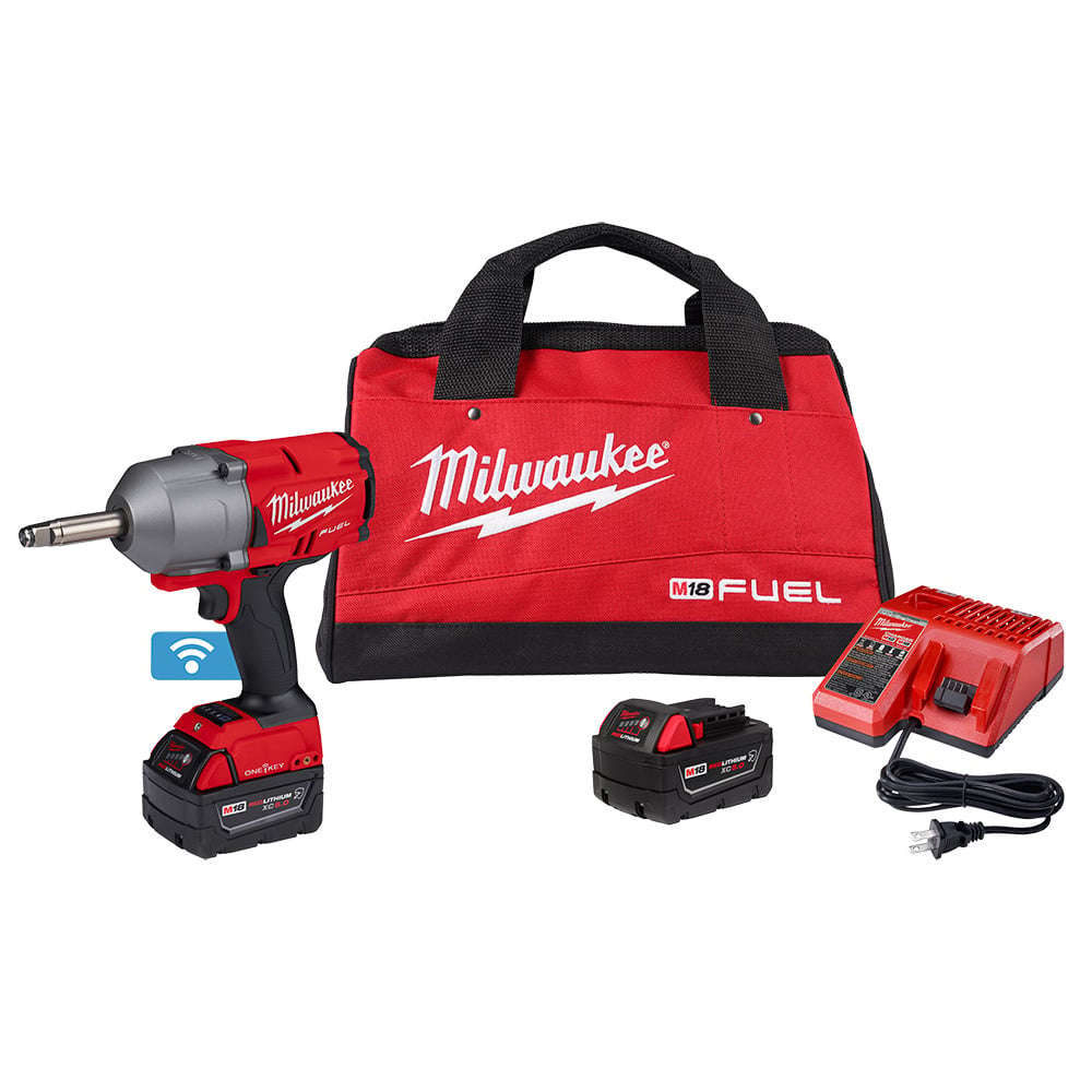 M18 FUEL 1/2 Ext. Anvil Controlled Torque Impact Wrench w/ONE-KEY Kit
