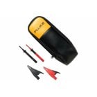 Special value starter kit for the electrical professional who already owns a Fluke T5 Electrical Tester or is thinking of buying one. Includes sharp test probes, alligator clips for hands free connections and a soft carry case to protect your tester when not in use and store your accessories.