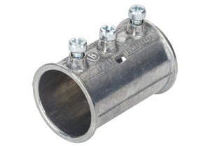 3/4" EMT Slip Coupling Set Screw. Patented Crescent Electric Supply