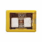 Eaton Bussmann series FLM male fuse, Color code yellow, 60 A,32 Vdc,10 kAIC interrup rating