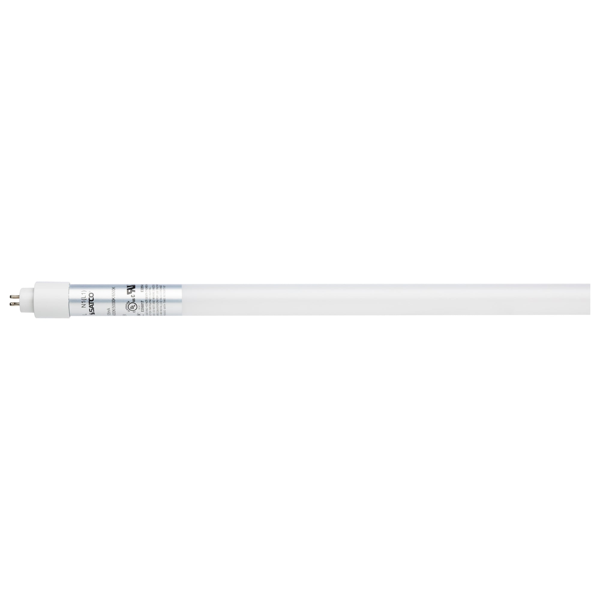 25W 4-Foot T5 LED - CCT Select - G5 Base - Type B - Ballast Bypass - Double Ended Wiring - White 120-347V