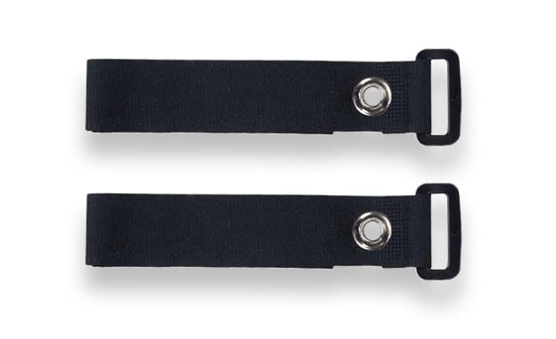Cable Management Tie, Black 12.0"L x 1.0"W, Package of 5