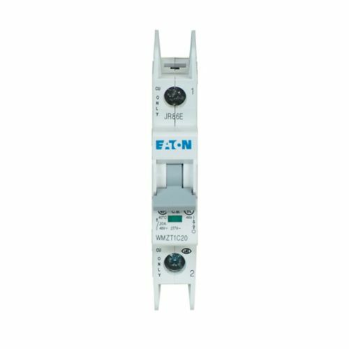UL 489 WMZT DIN Rail Miniature Circuit Breaker, 10 kAIC at 480/277V, Single-pole, C Curve, 0.5A, Standard box terminals