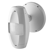 Wall Mount Occupancy Sensor, PIR Long Range Aisle, 8 Degree, 100FT X 14FT at 10FT Height sq. ft. Coverage, Self-Adjusting, White