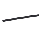 Thin-Wall Heat Shrinkable Tubing, Black Cross-Linked Polyolefin, 3/16 Inch, Shrink Ratio 2:1, Length 25-Foot Reel, Operating Temperature -55 to 135 Degrees Celsius, Non-Lined