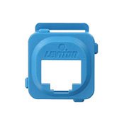 Connector Adapter Bezel, For Clipsal Wallplates, Blue