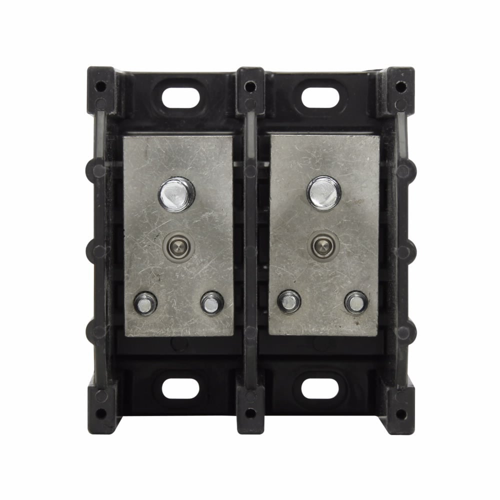 Eaton Bussmann series power terminal block, Power terminal block, Two-pole - 16395-2