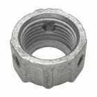 Eaton Crouse-Hinds series throat bushing, Rigid/IMC, Non-insulated, Malleable iron, Threaded, 2"