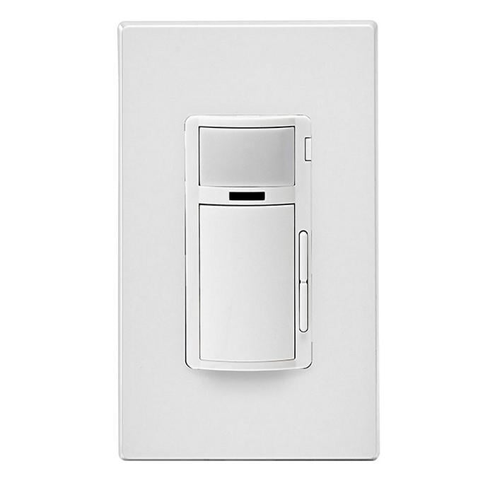 D2MSD-1BW D2MSD Dimmer Motion Sensor, 120 V AC, 1 Poles, Automatic Operation, White