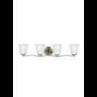 Emmons Four Light Wall / Bath - Brushed Nickel