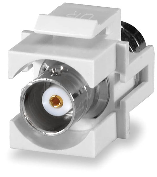 Blank Keystone Module White