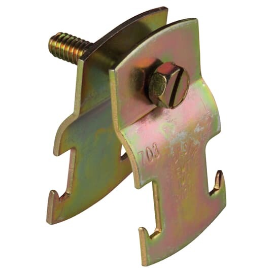 701-7-1/2 Superstrut Pipe Strap, 7-1/2 in OD, Steel