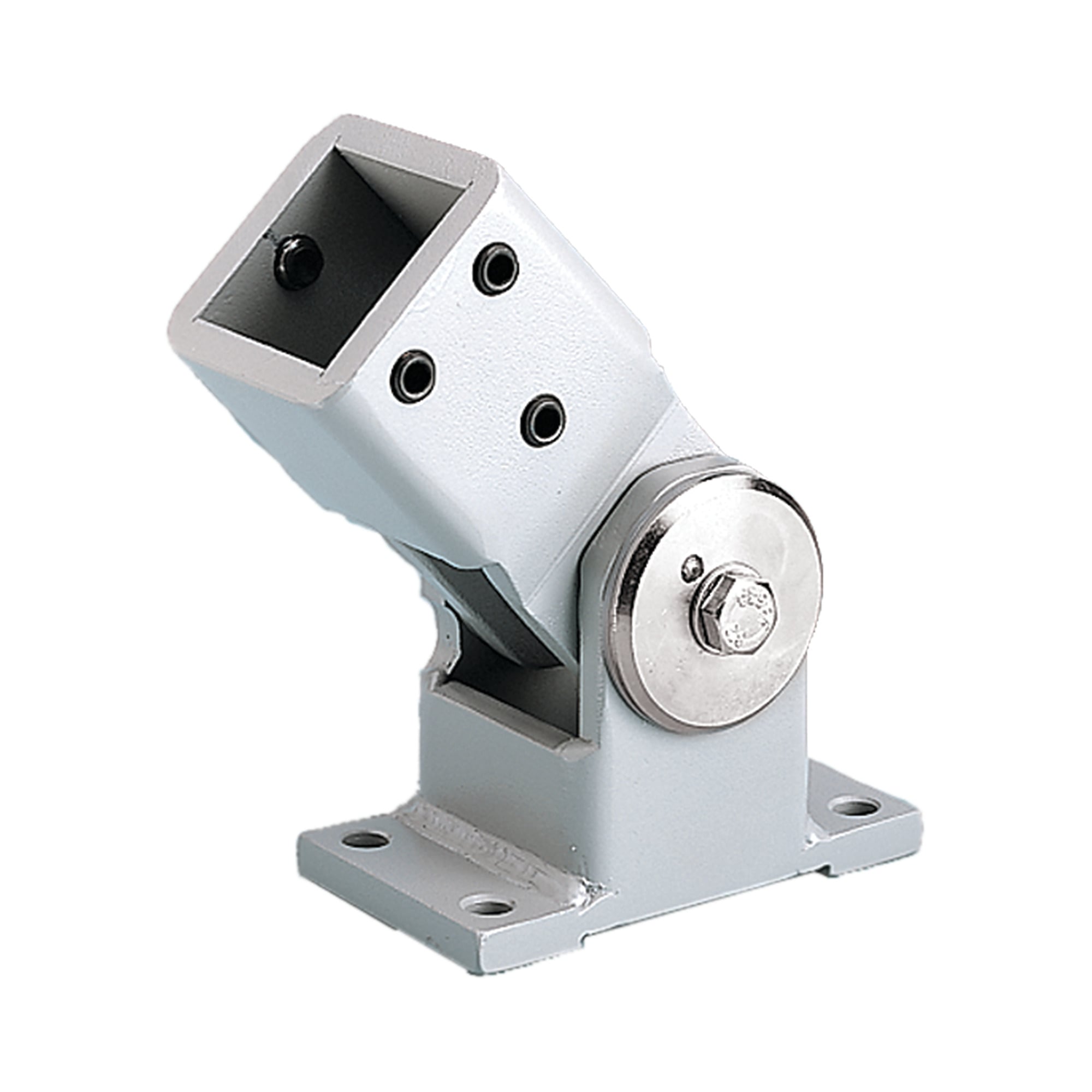 Compact Series 4 Wall Joint, fits 80x80mm, Lt Gray, Steel
