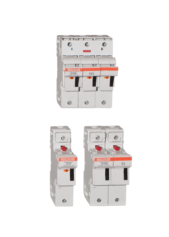 Fuse Holder 800VAC 1000VDC UL 14x51 2-P Visual Indicator 2c.x Microswitch IP20